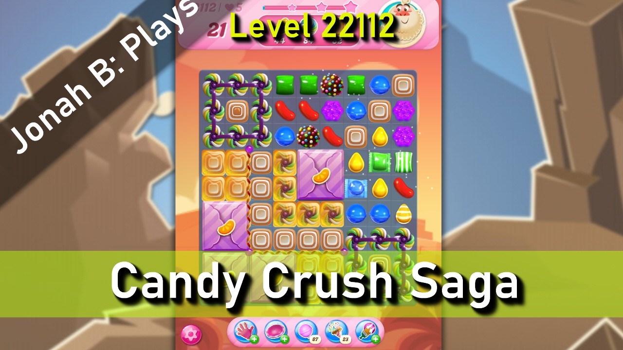 Candy Crush Saga Level 22112 - YouTube