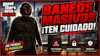 BANEOS MASIVOS EN TODAS LAS CONSOLAS *EVITA EL BANEO* en GTA 5 ONLINE