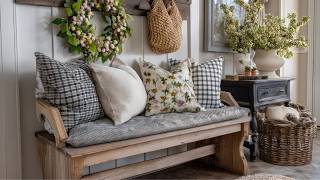 Ultimate Spring Decor Guide: Gingham Accents &amp; Rustic Farmhouse Styling