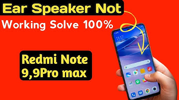 Poco m2 pro ear speaker not working problem || poco m2 pro ear speaker receiver problem
