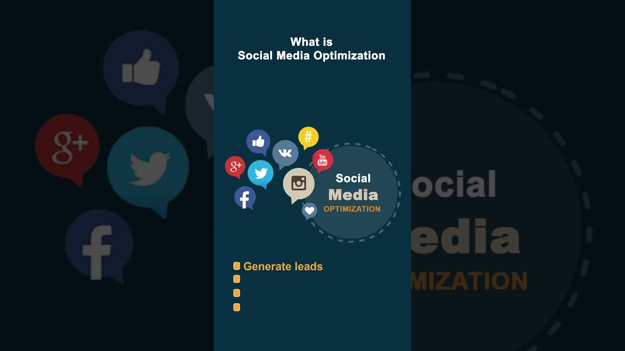 what is social media optimization 