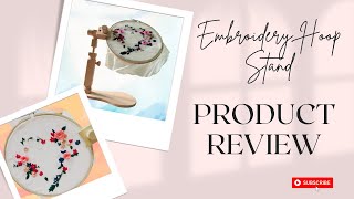 🧵 Embroidery Hoop Stand Unboxing & Review | Amazon Craft Tool | How to Assemble