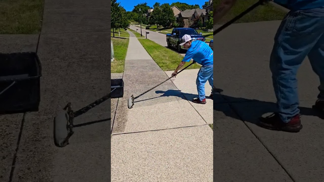 Sealing Aggregate Concrete with Clemmons SuperSeal 30