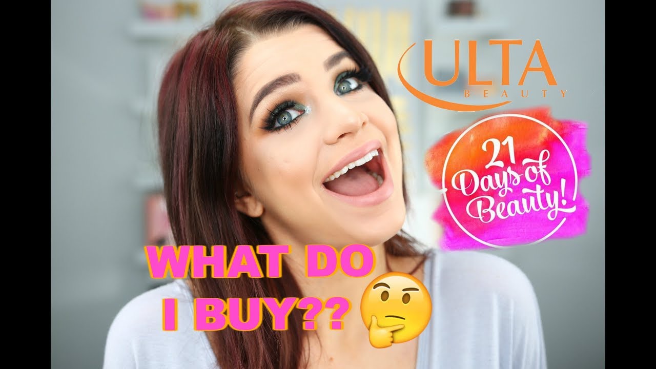 ULTA 21 DAYS OF BEAUTY SPRING 2018 MY RECOMMENDATIONS