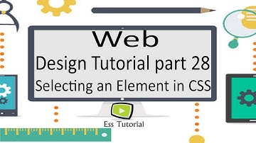 Web design bangla tutorial part 28, Selecting an Element in css, html and css bangla tutorial