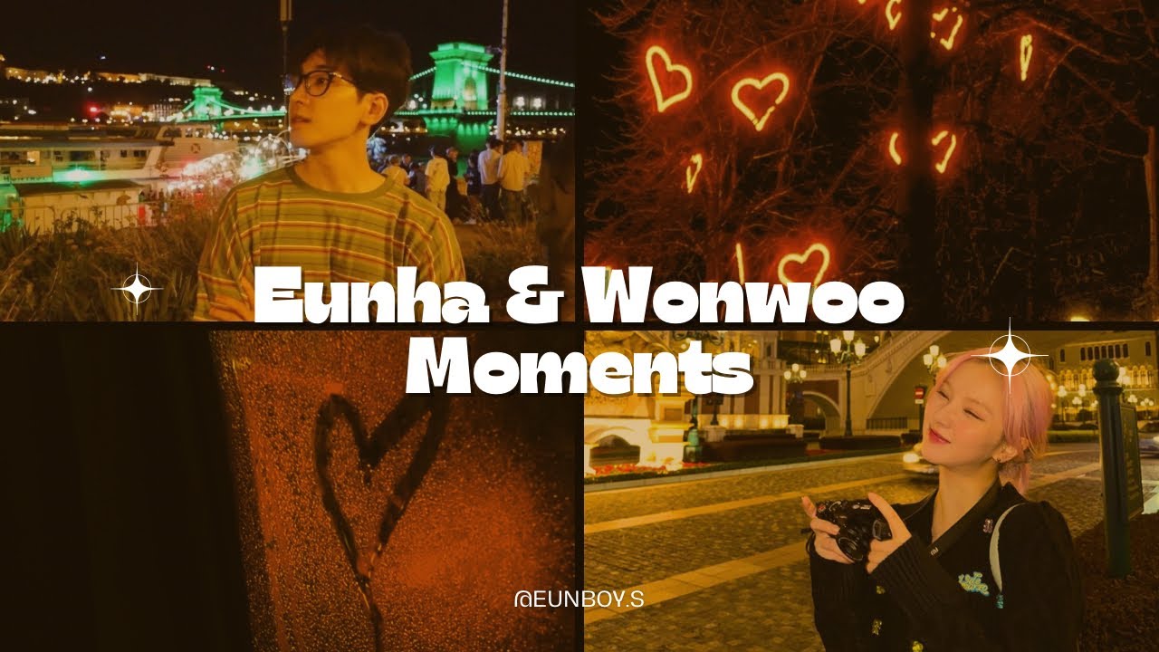 Eunha & Wonwoo Moments