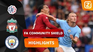 EEN WEDSTRIJD OM VAN TE SMULLEN 🍴🤤 | Liverpool vs Man City | FA Community Shield 2022 | Samenvatting