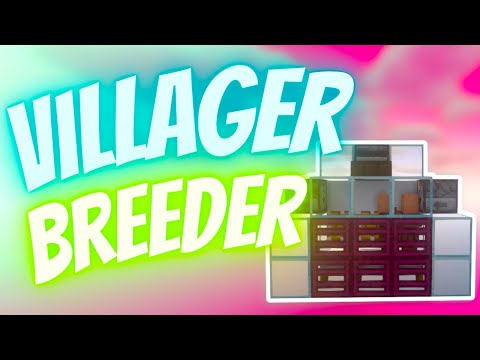 Simple & Easy Villager Breeder! in 1.18 | Minecraft Tutorial | JAVA