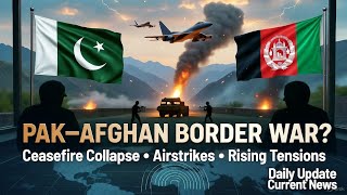 🇵🇰🇦🇫 Pakistan–Afghanistan Border War 2025: Ceasefire Collapse & Rising Tensions