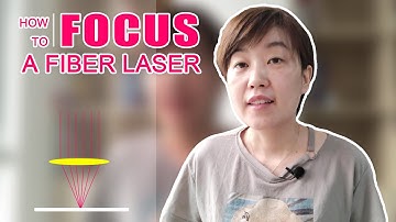 How to focus a fiber laser marking machine video