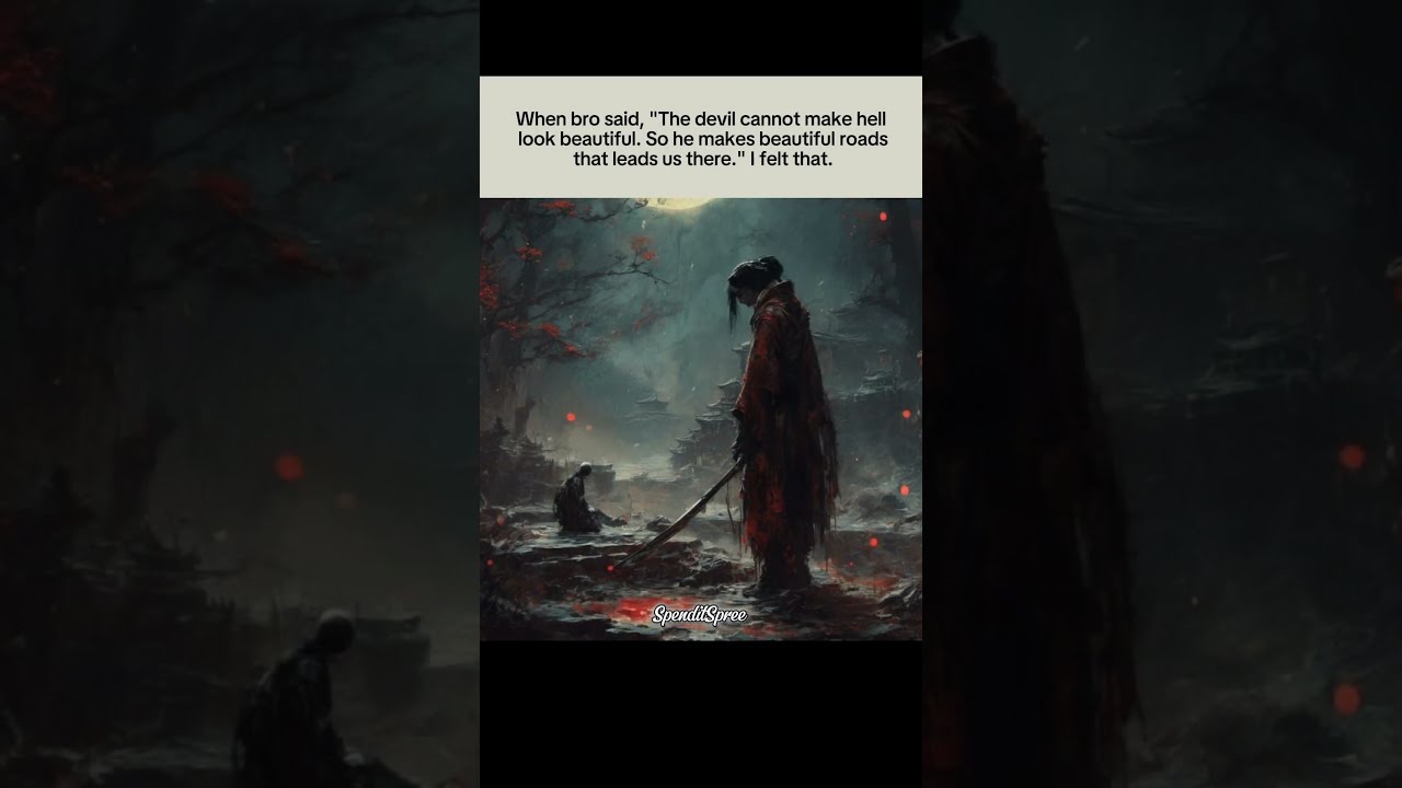 When Bro Said The Devil Cannot Make Hell Look Beautiful Relatable Shortsfeed Trending Quotes