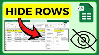 How To Hide Rows In Excel ( Step By Step )