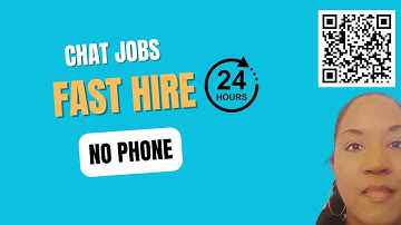 5 Work from Home Chat Jobs - Fast Hire! (24 Hours)