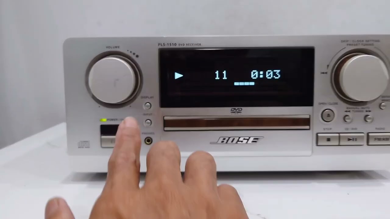 Ampli Bose PLS-1510 chơi CD & giải mã DAC, 110W. Giá 3tr9 - YouTube