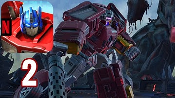 TRANSFORMERS Forged to Fight - Part 2 - Gameplay Walkthrough - Act 1 Ch 1 Collision (Android,iOS)