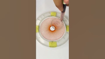 Soothing Spirograph Art for Relaxation and Calm! #2024 #art #satisfyingart #spirograph #shorts #usa