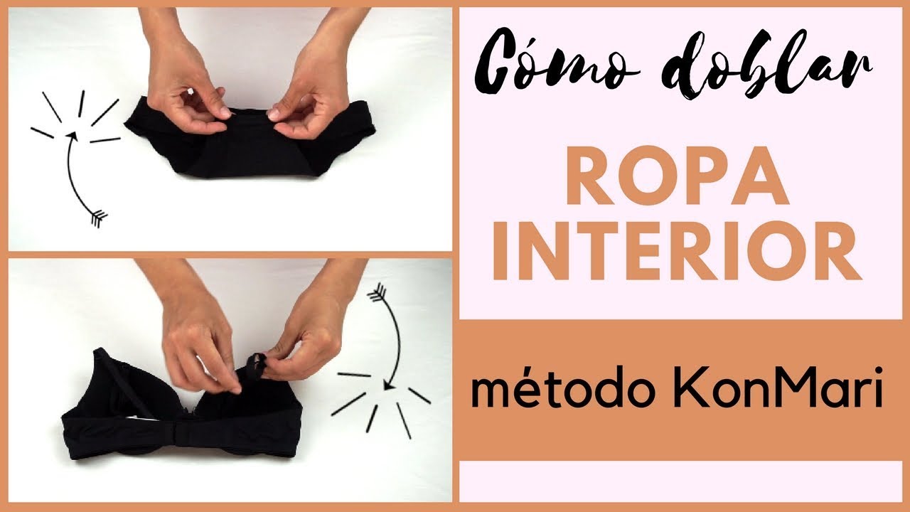 DOBLAR INTERIOR según Marie Kondo | Método KonMari - YouTube