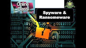 Computer Basics | Lecture-03 | Spyware & Ransomware | By Devendra Sir | IICS COLLEGE |