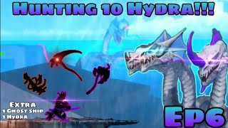 Roblox - King legacy | Ep6 Hunting 10 Hydra!!!