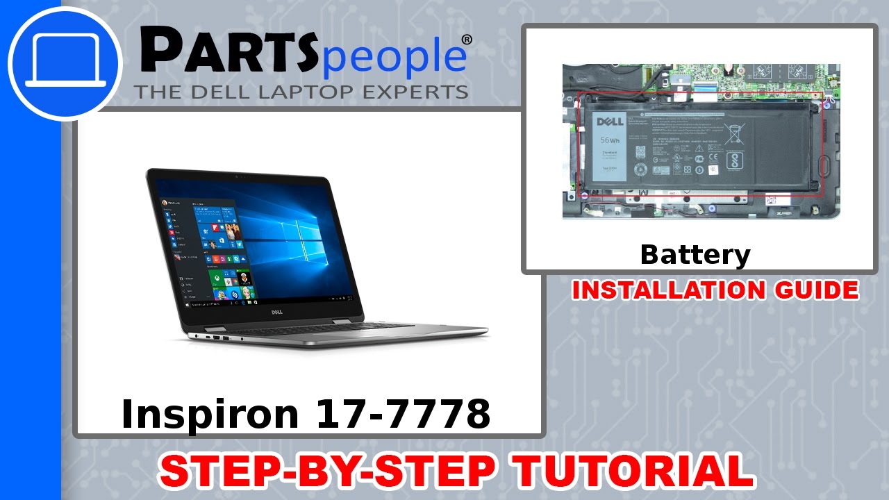 Dell Inspiron 17 7778 P30e001 Battery How To Video Tutorial Youtube Dell Inspiron 17 7778 P30e001 Battery How To Video Tutorial Youtube