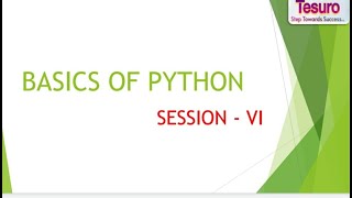Python Tutorial-6 | Classes and Objects | OOPS | Inheritance