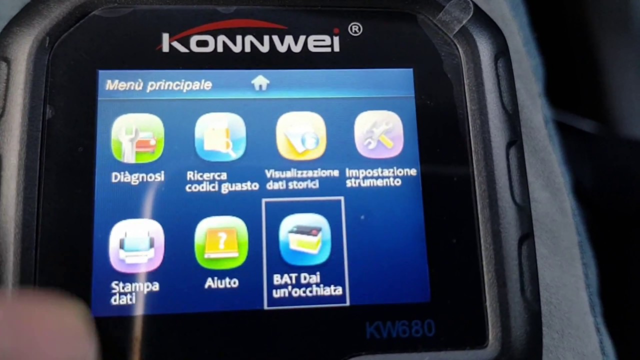 KONNWEI KW680 OBD2 scanner diagnosi aggiornabile LOW COST per la nostra