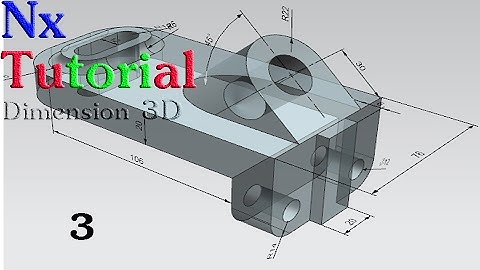 Tutorial dimension 3D  Nx part3