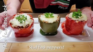 2-18-23 Italian stuffed peppers!