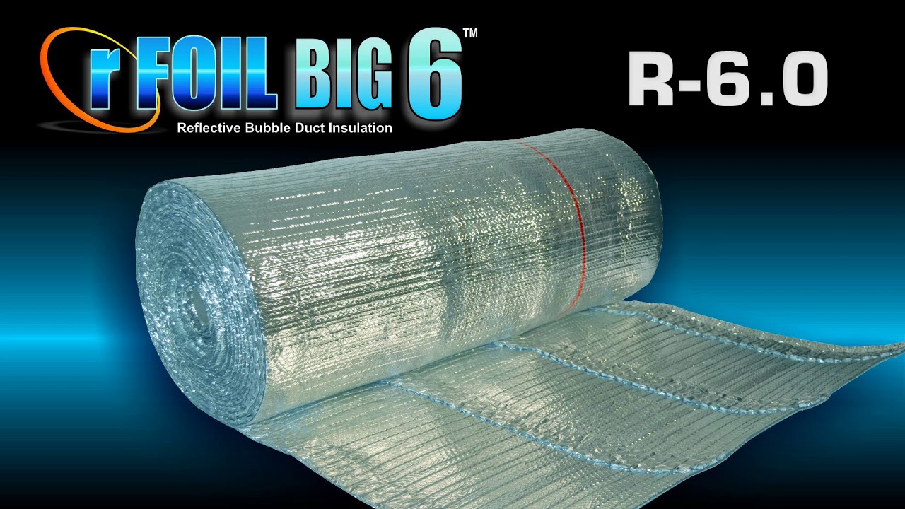 50 sqft (25' X 24 ) 1/4 R8 Reflective White Insulation Spiral Duct Pi – US  Energy Products