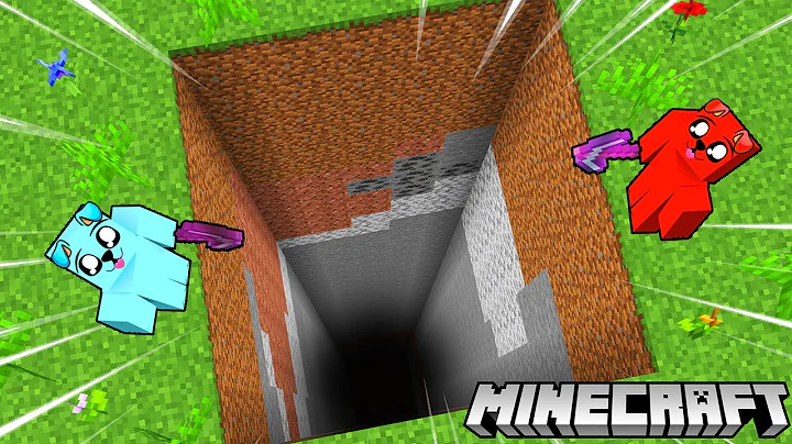 WE MINED THE BIGGEST HOLE in Minecraft ⛏️