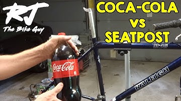 Removing A Seized Seatpost with Coke/Coca-Cola - Does It Work?