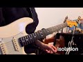 【弾いてみた】Nothing's Carved In Stone / Isolation 【ワンコーラス】