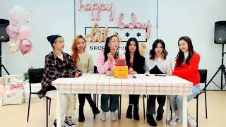 Happy birthday Dita, Vlive Secret Number