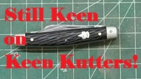 Pin Repair on a Keen Kutter Stockman