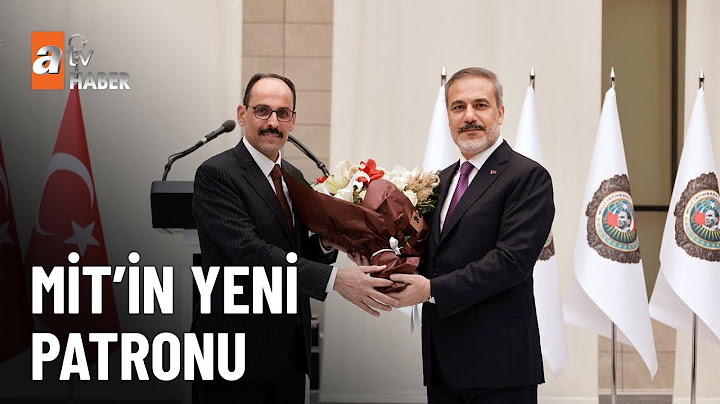 MİT’in yeni başkanı İbrahim Kalın - atv Ana Haber 6 Haziran 2023