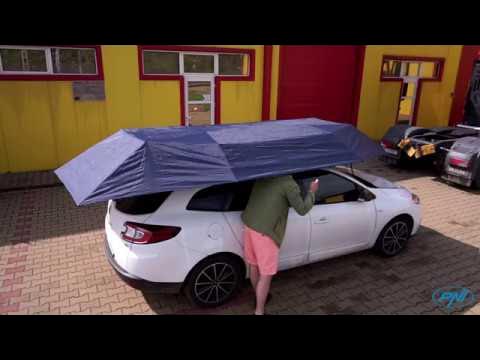 Lanmodo - der automatische Regenschirm für dein Auto