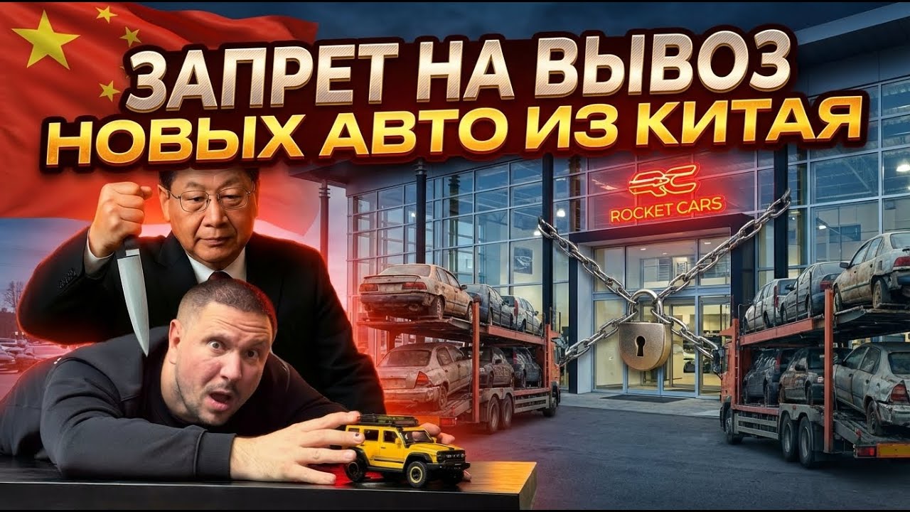 Китай закрывает экспорт авто! Это ударит по России сильнее, чем думают