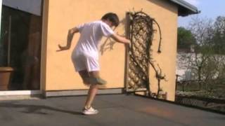 Footbag Freestyle Trick: Dyno (4add) by Paweł Ścierski