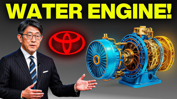 Toyota CEO Drops a Bombshell: This NEW WATER ENGINE Will END Electric Cars!