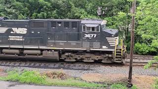 Double Header NS Leading Locomotives
