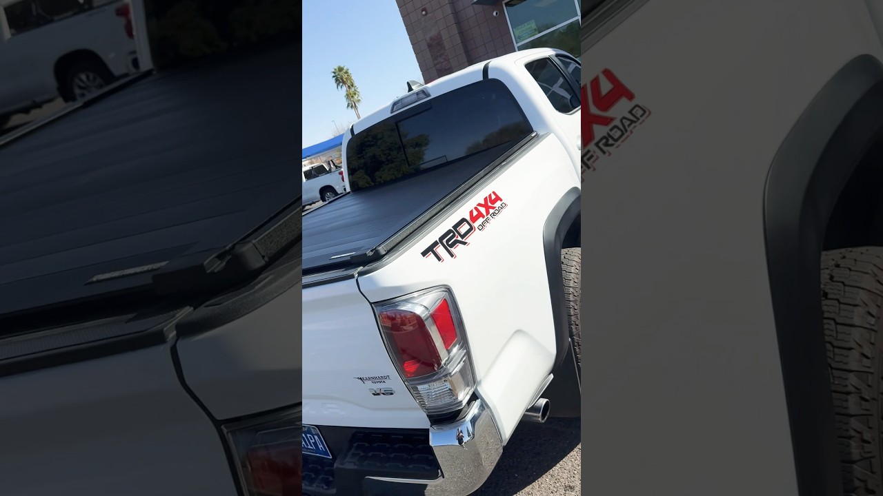Retractable Tonneau Cover: RetraxPRO XR On Toyota Tacoma