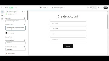 Set up the default customer registration form in Shopify theme with SureCust app.