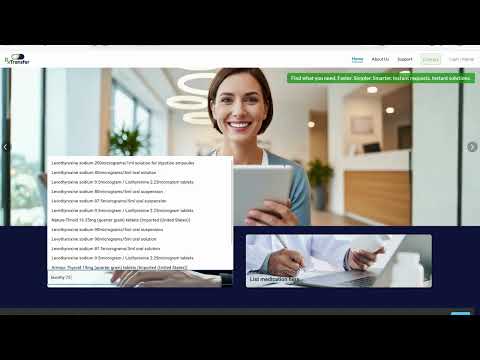 RxTransfer | How to Find Medication Stock or Raise a Search Request