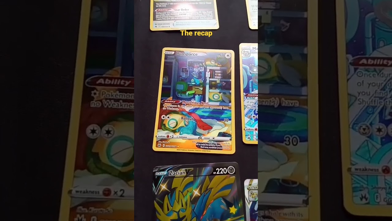 it's the recap of crown zenith