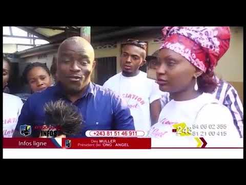 ONG ANGEL en visite à l' Orphelinat SECAM à Makala, mission aider donner et agir