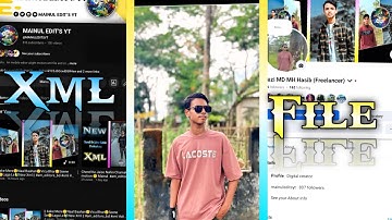 🔰| Facebook || Tiktok || Youtube || New Xml file || Alight motion 🔰#xml #am_editors_bd #alightmotion