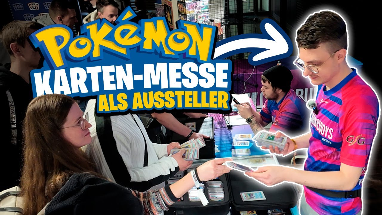 1 TAG als VERKÄUFER auf der POKÉMON KARTEN-MESSE 🔥