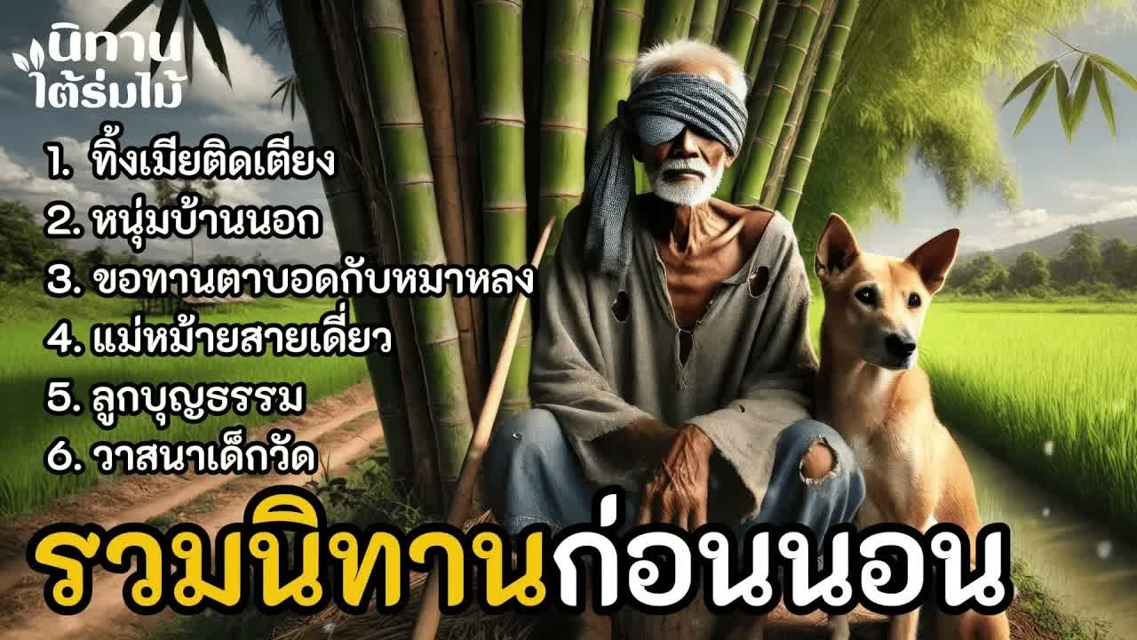 รวมนิทานก่อนนอน ฟังยาวๆ ｜ EP.25 #นิทานพื้นบ้าน  #นิทานสอนใจ #นิทานชาวบ้าน #เรื่องเล่าชาวบ้าน