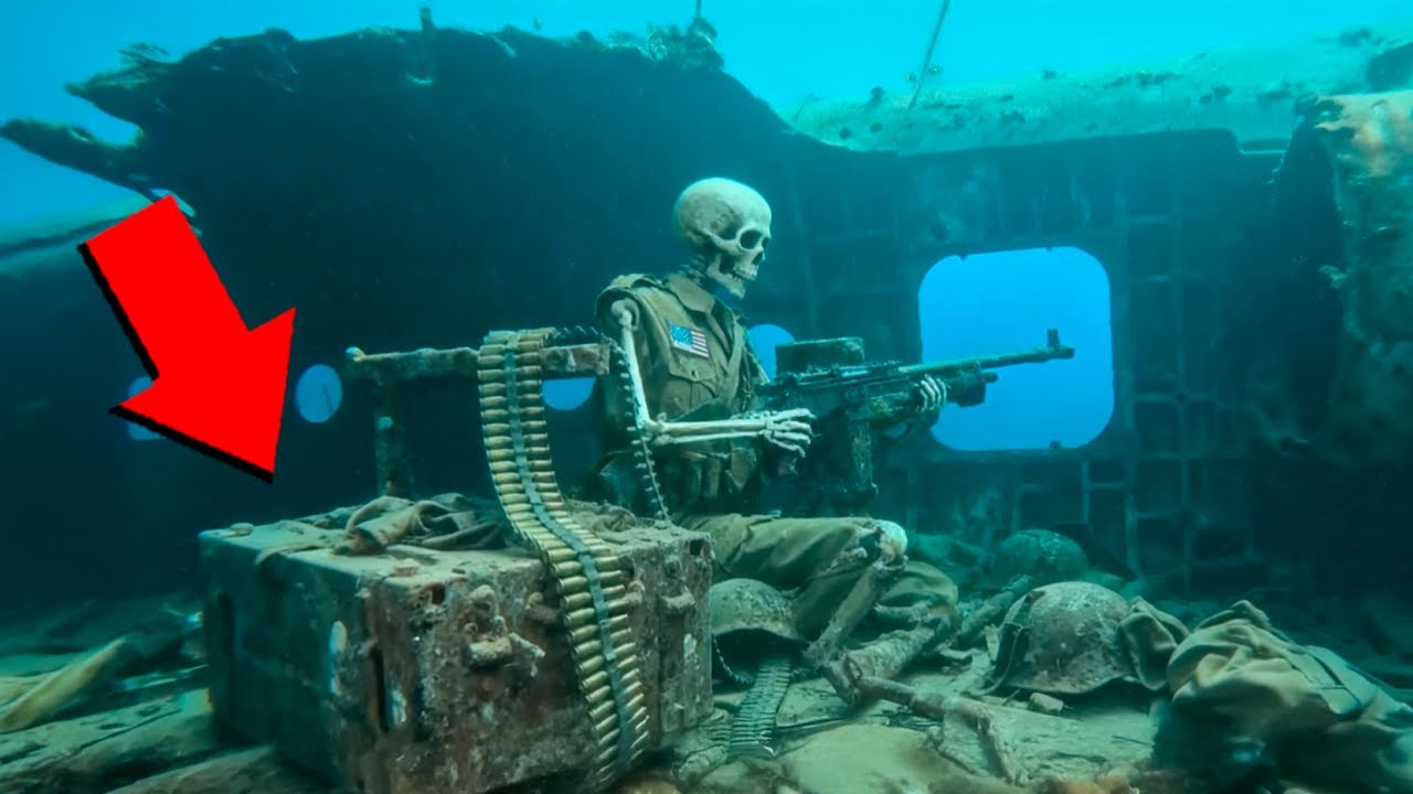 SHOCKING WWII Discovery – Weapons Warehouse FOUND at The Bottom of The Ocean