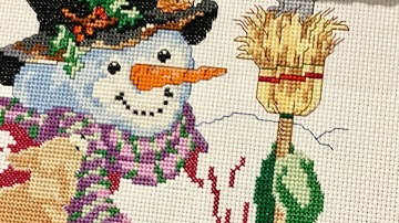 Cross Stitch Basics - Making your stitches even with (or without) railroading